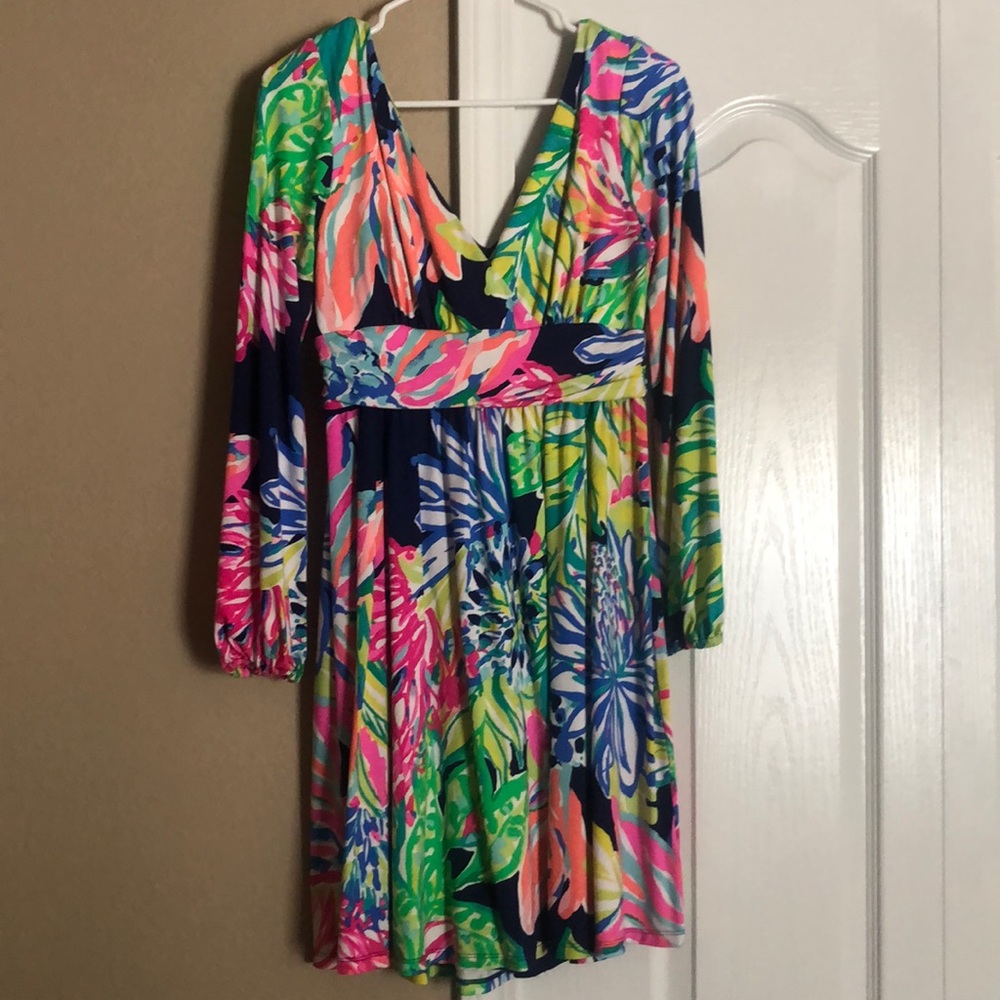 Lilly Pulitzer Tropical Knee Length Dress